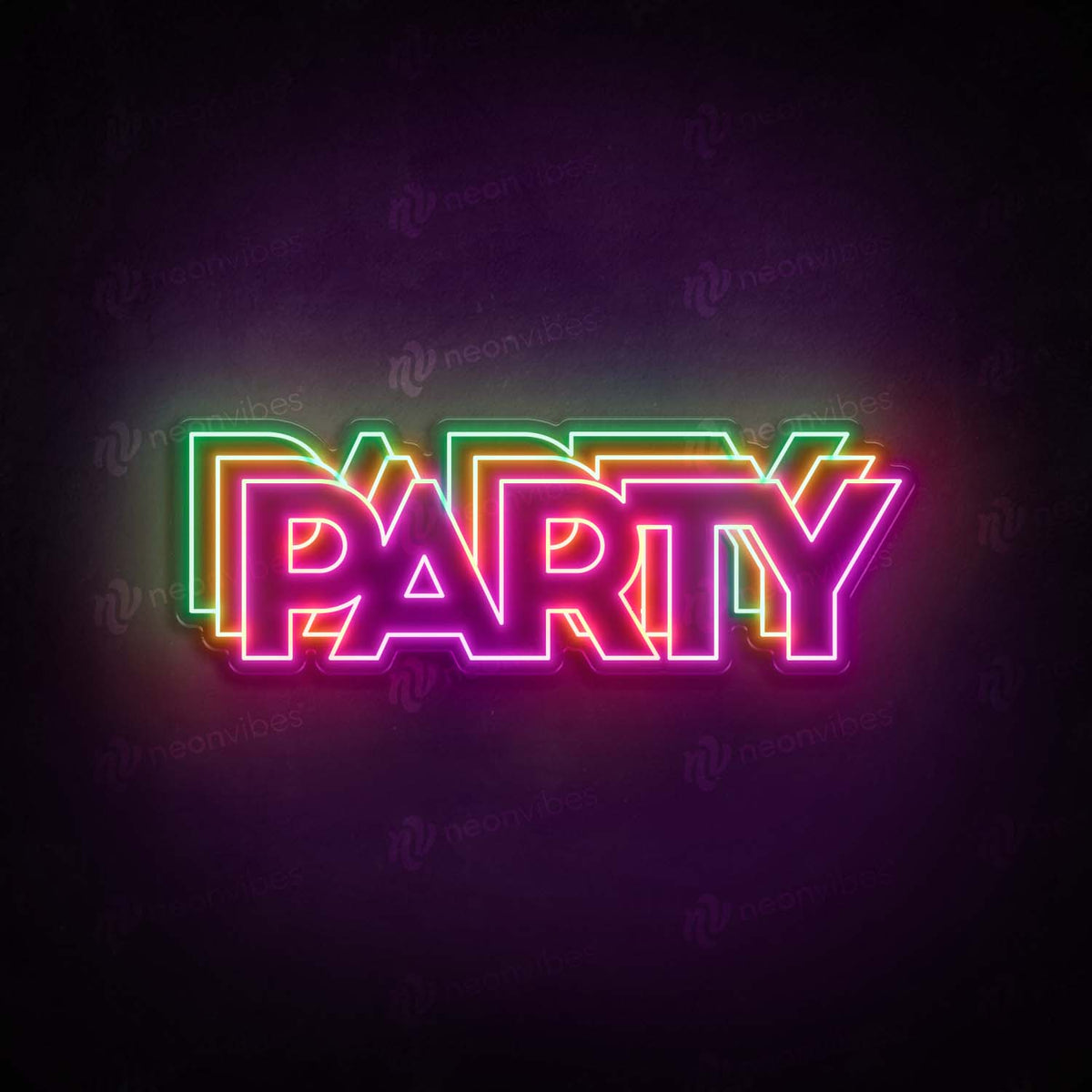 Party Infinity neon sign