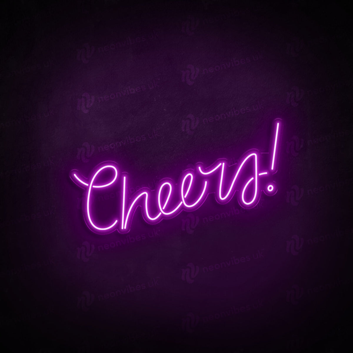 Cheers neon sign