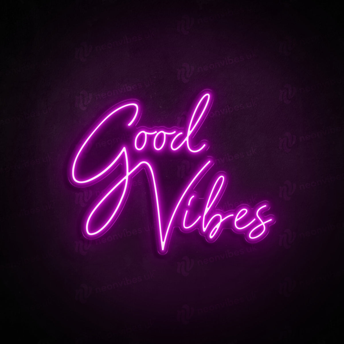 Good vibes neon sign