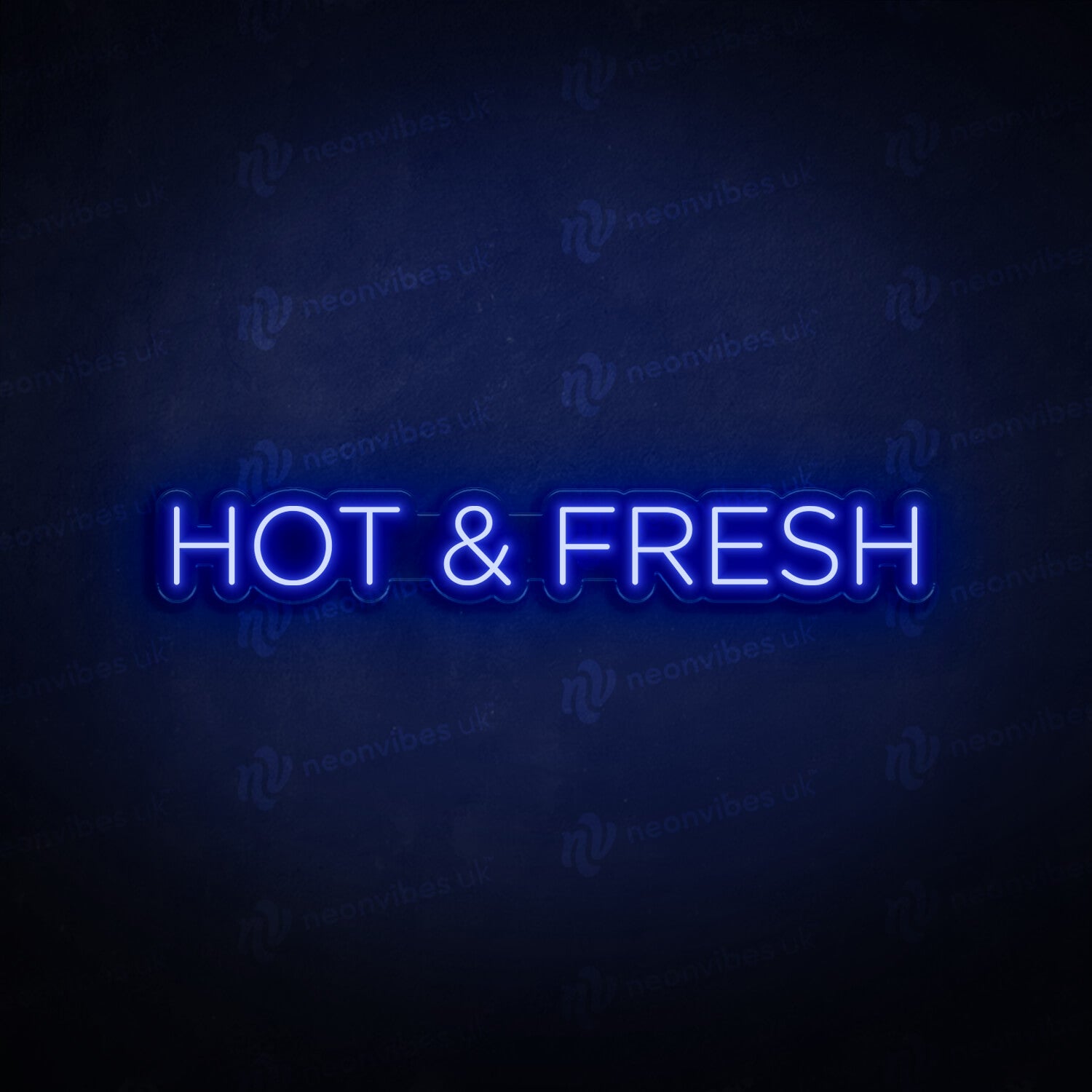Hot & Fresh neon sign