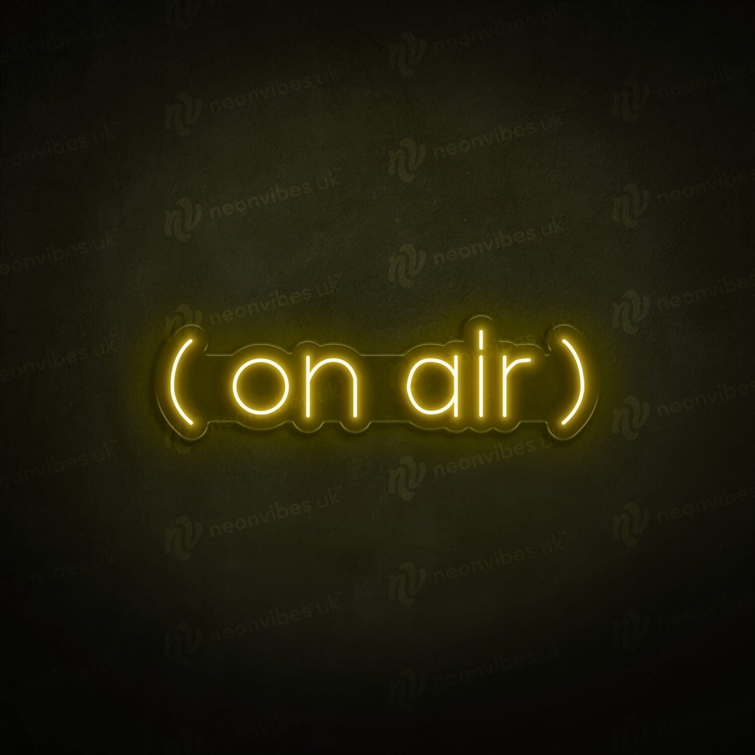 On Air neon sign