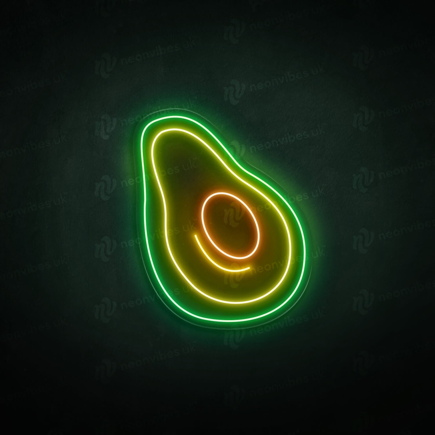 Avocado neon sign