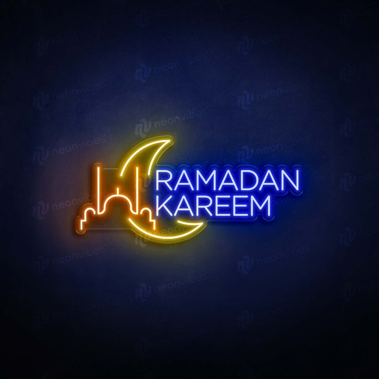 Ramadan kareem neon sign