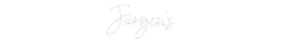 Custom Neon: Jürgen&#39;s