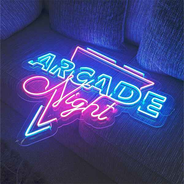 Arcade Night neon sign