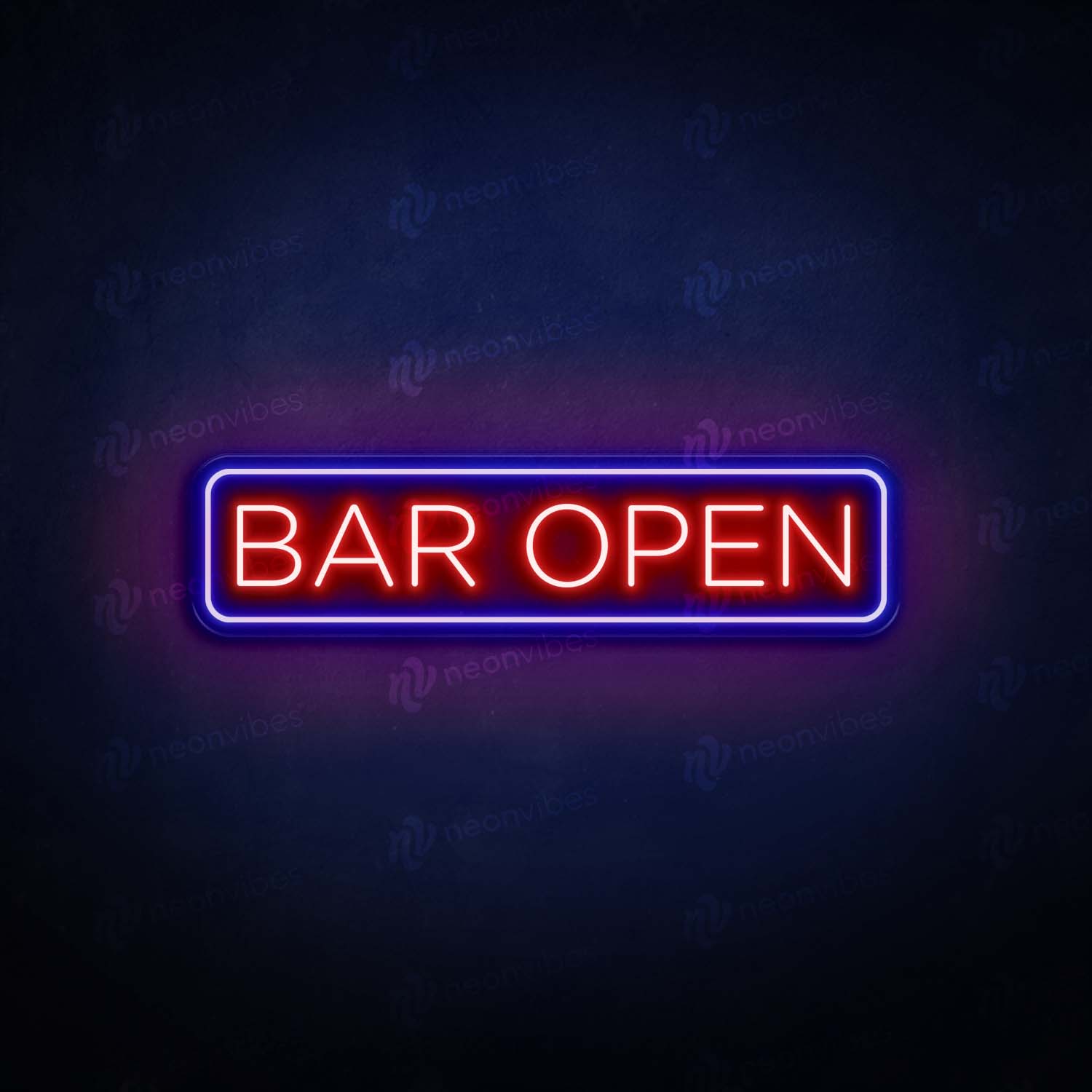 Bar Open V2 neon sign