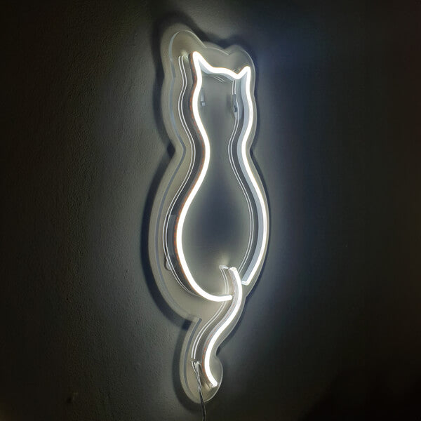 Cat neon sign