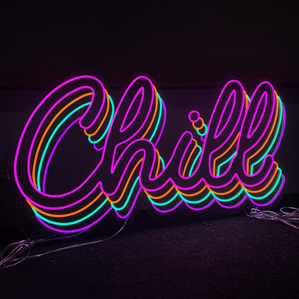 Chill Infinity neon sign