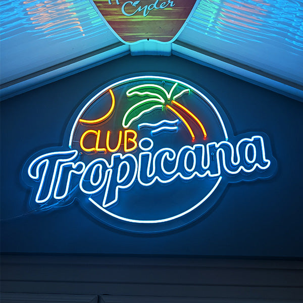 Club Tropicana neon sign