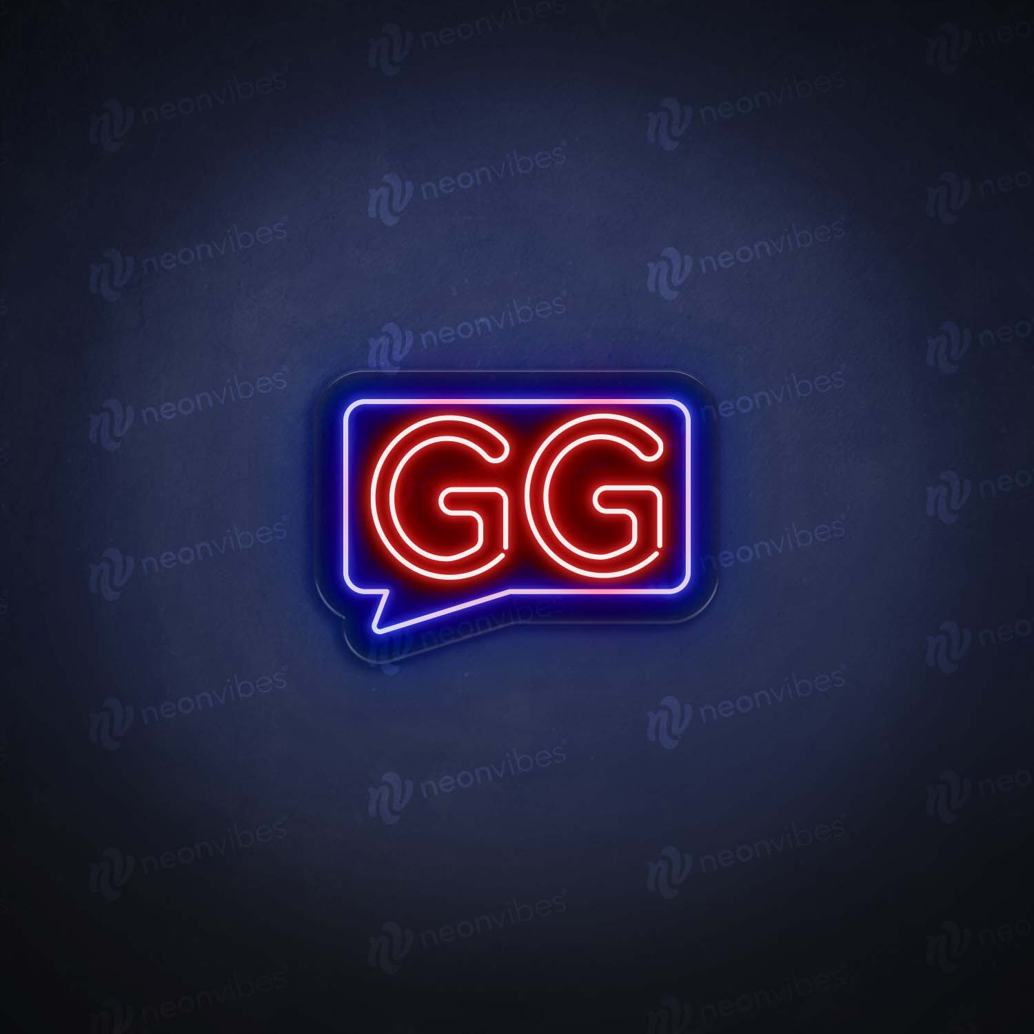 GG neon sign