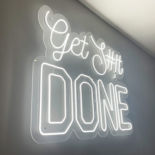 Get Shit Done neon sign