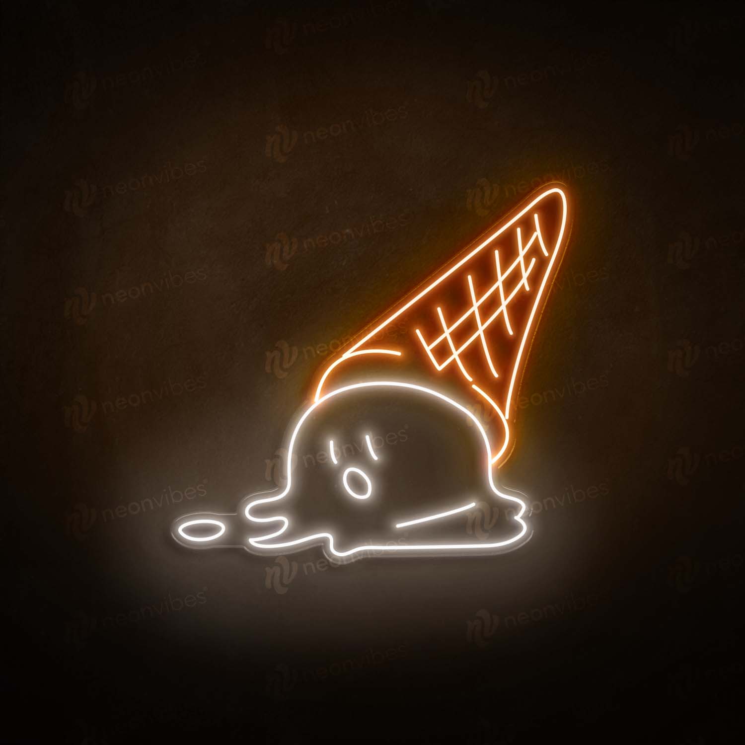 Melted Ice Cream neon sign