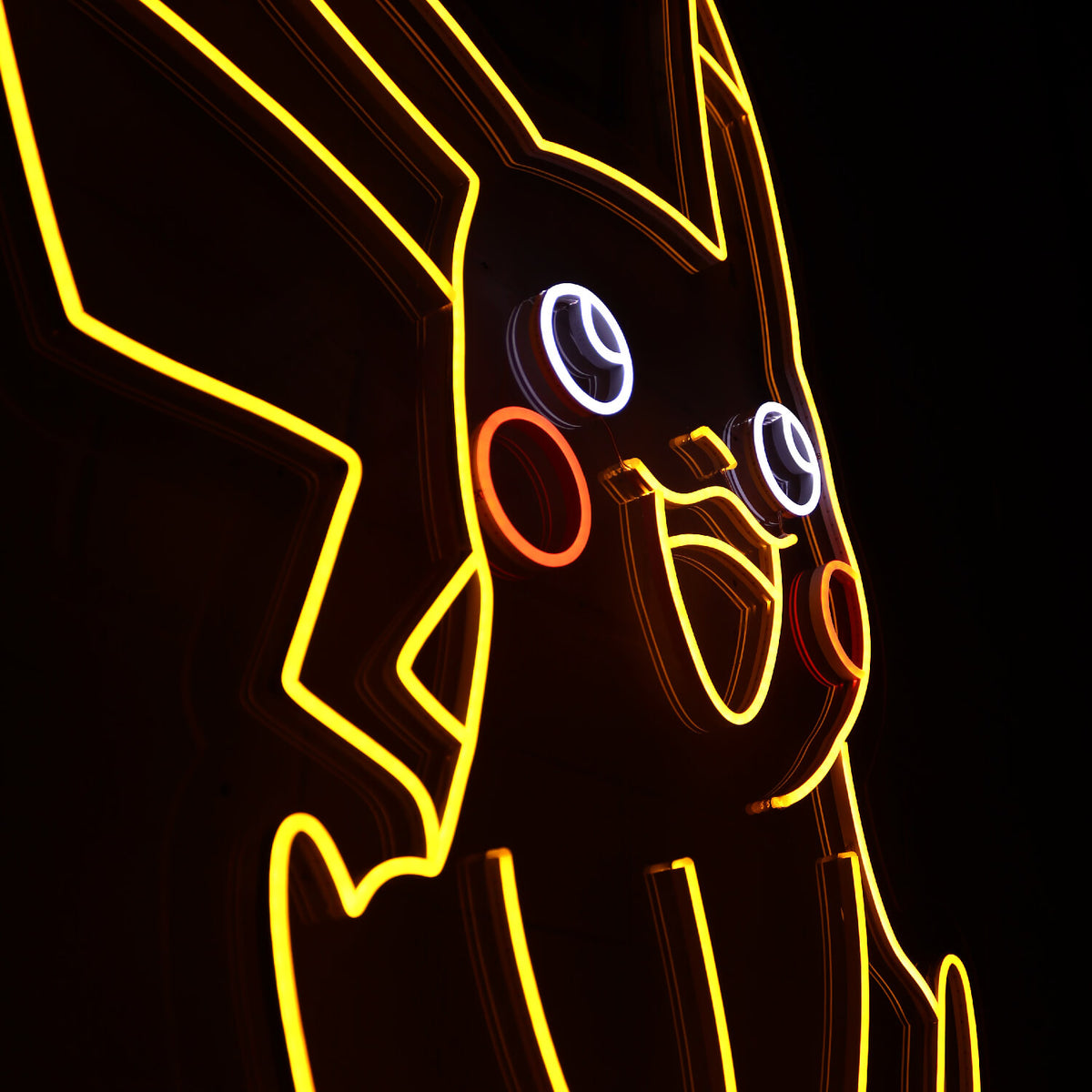 Pikachu neon sign
