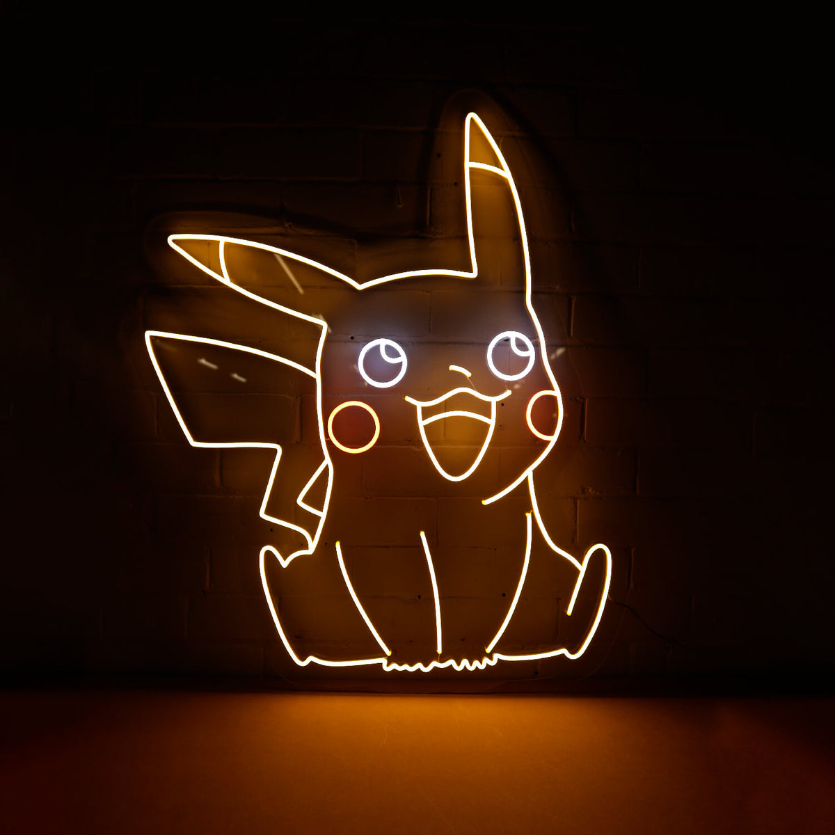 Pikachu neon sign