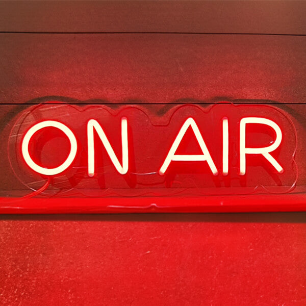 On Air neon sign