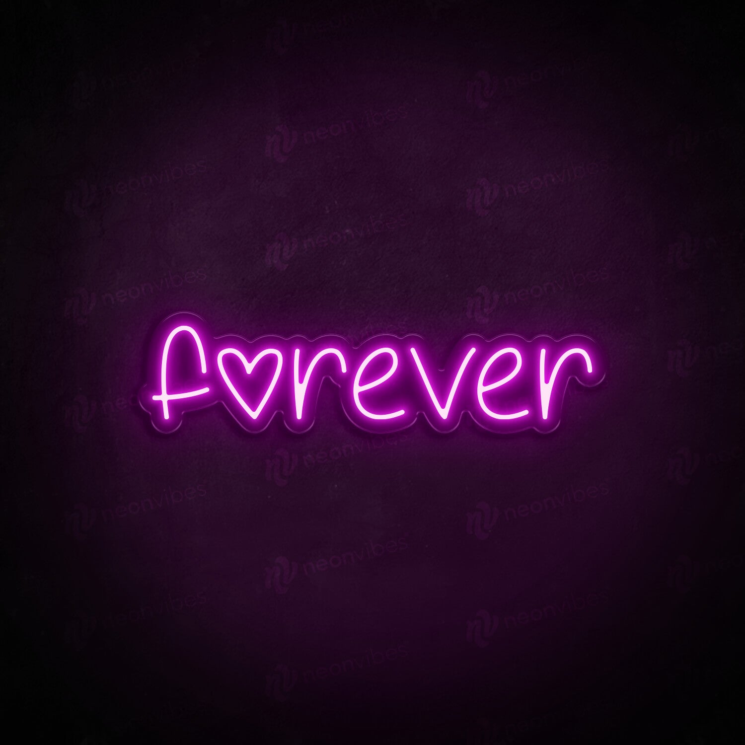 Forever neon sign