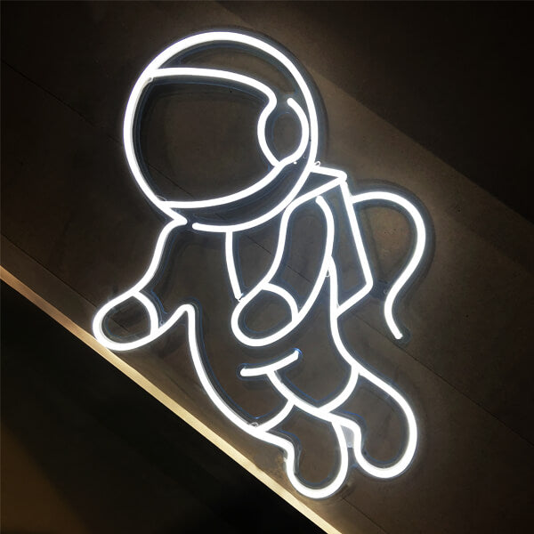Astronaut neon sign
