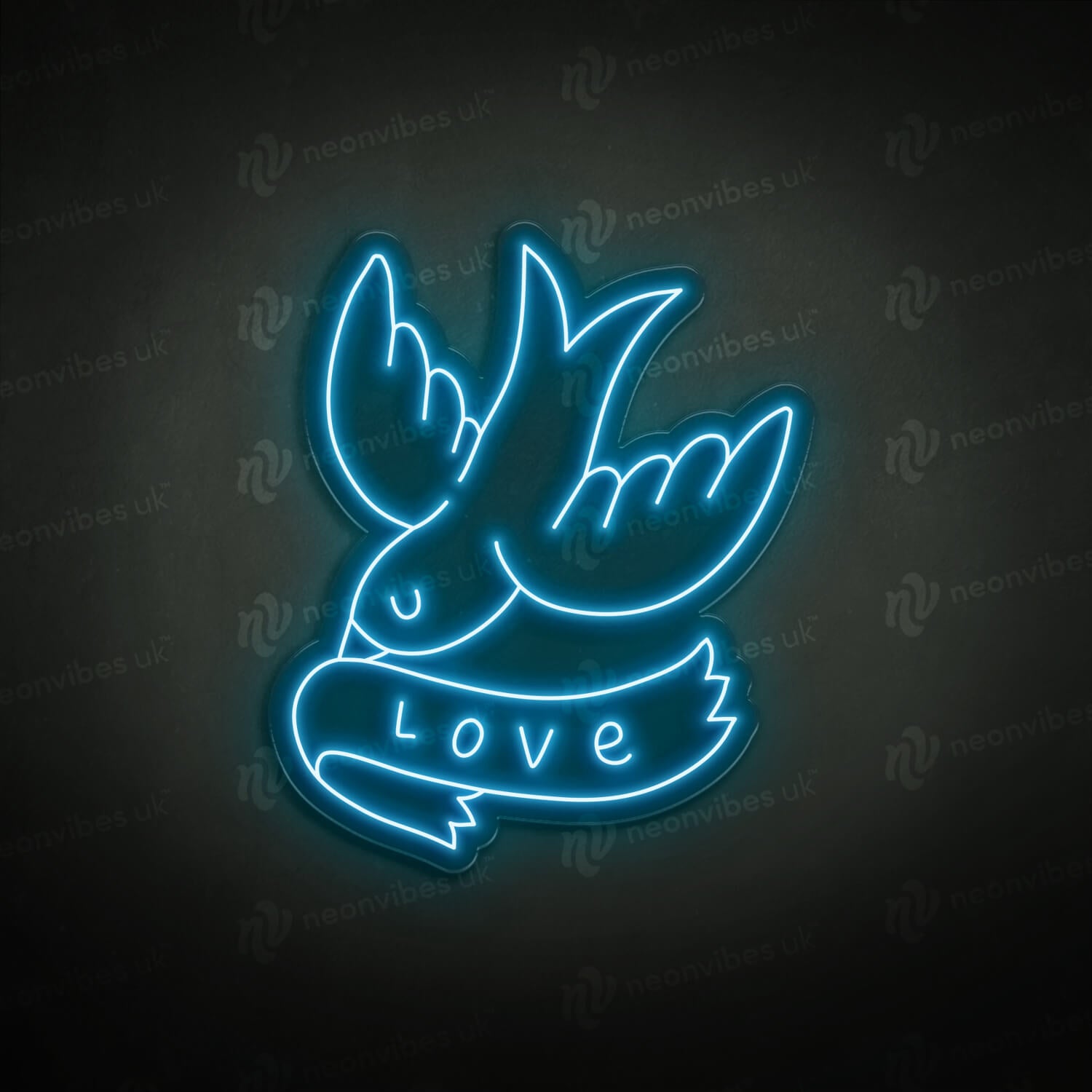 Bird Love neon sign