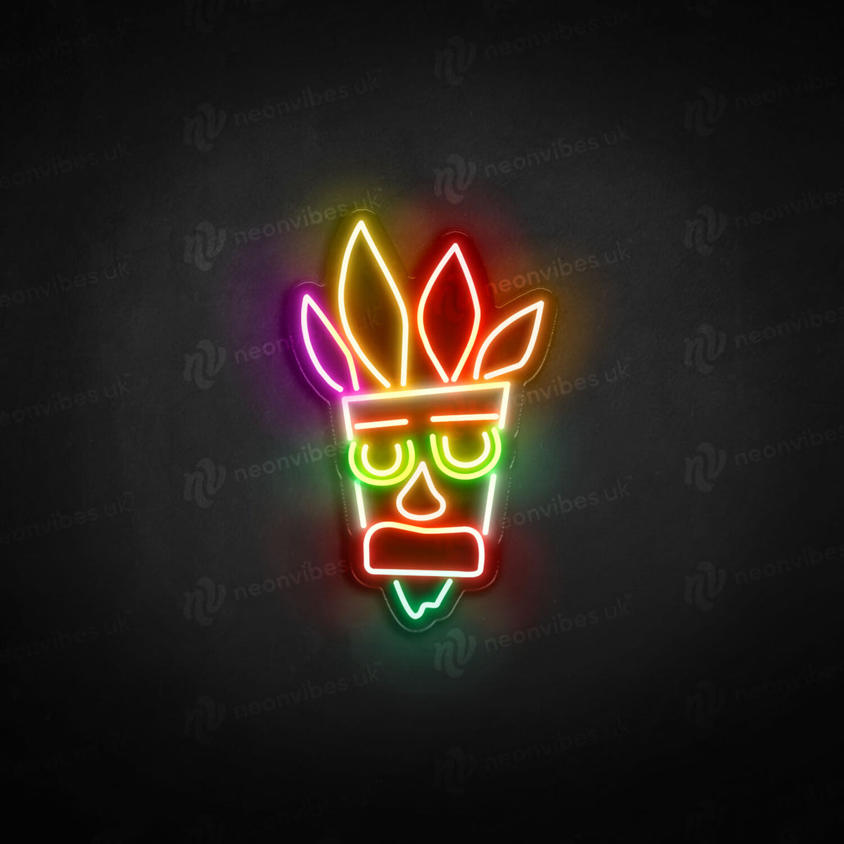 Crash Bandicoot neon sign