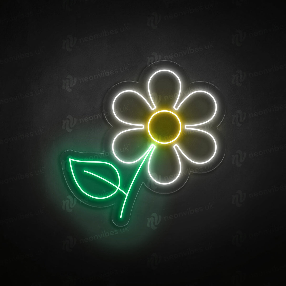 Daisy neon sign