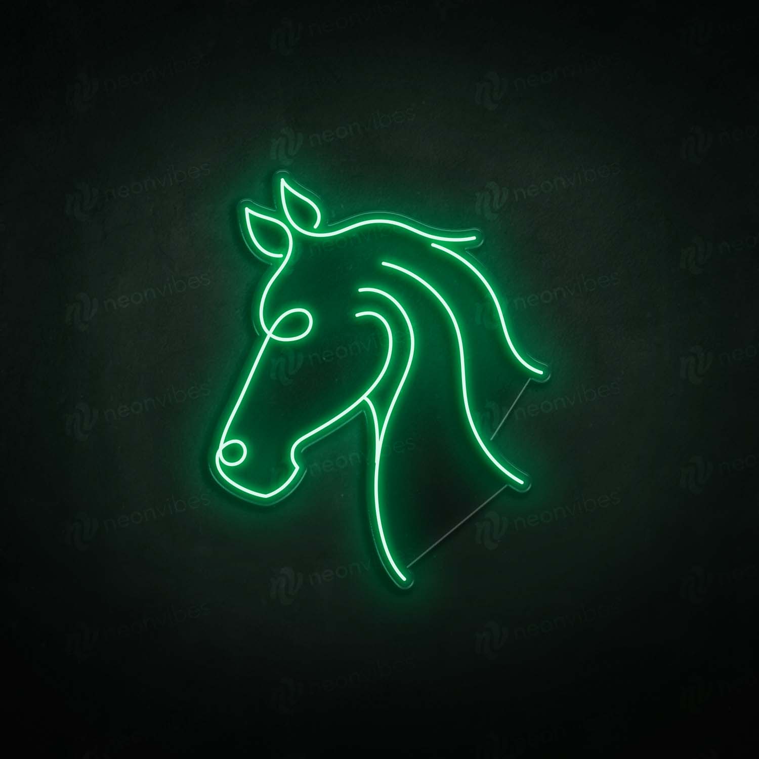 Horse Head neon sign