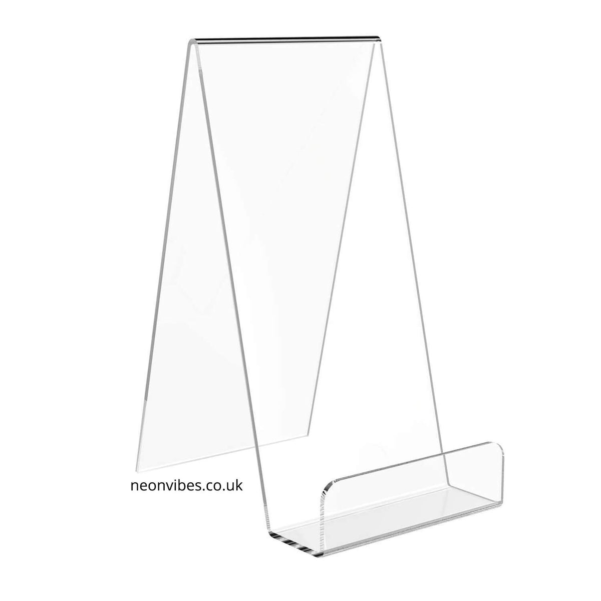 Acrylic stand for neon sign