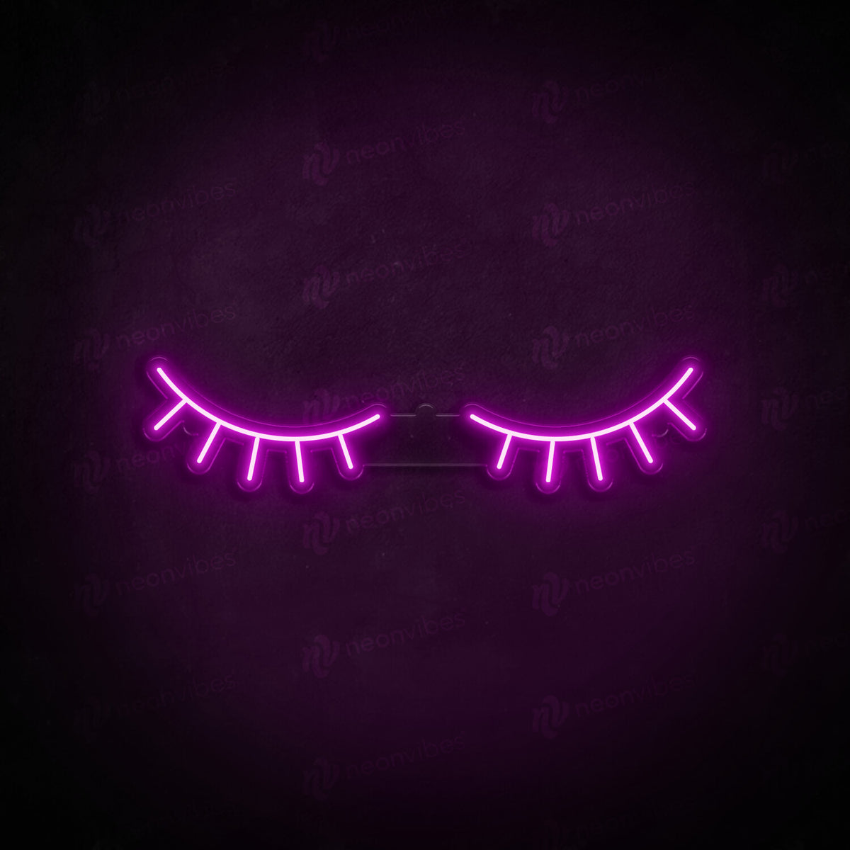 lashes eyelashes neon sign