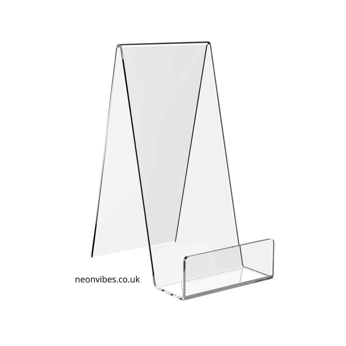 Acrylic stand for neon sign
