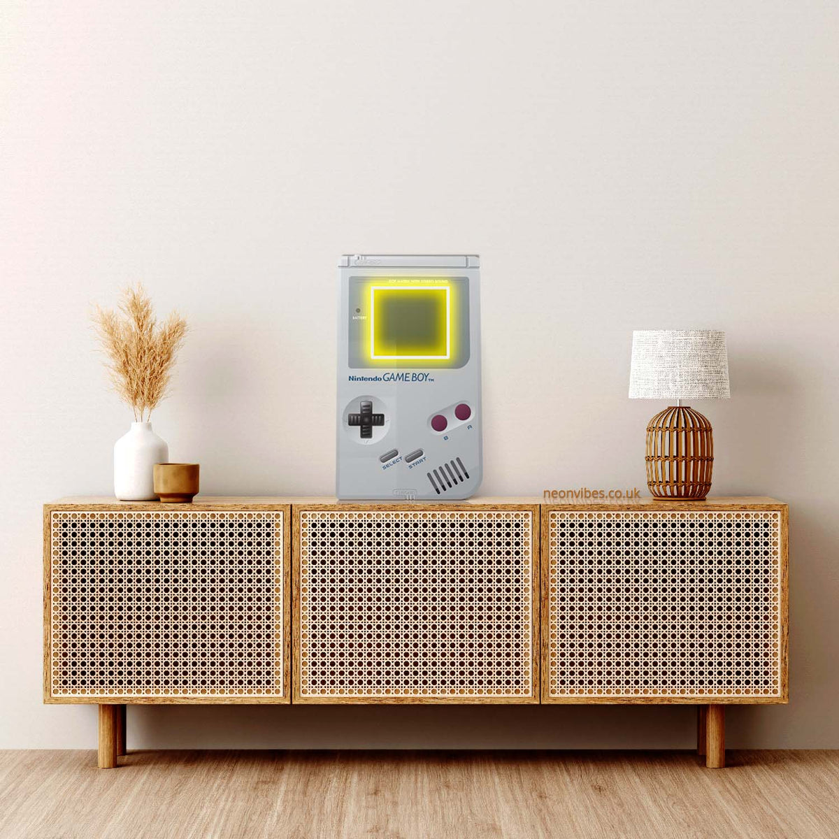 Gameboy neon sign