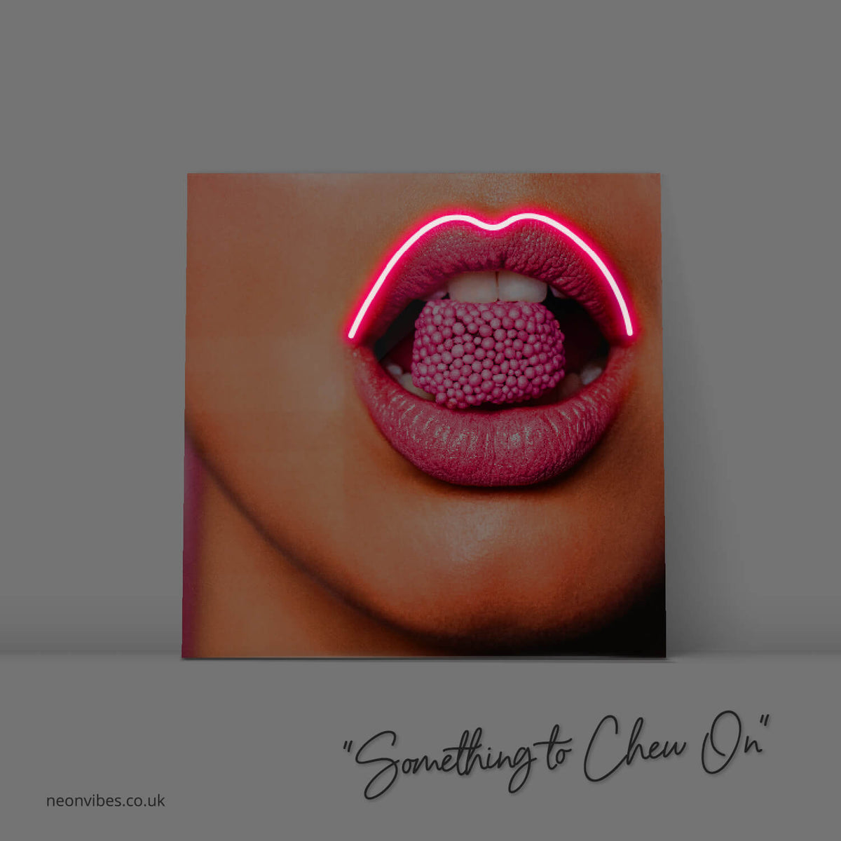 Lips neon sign