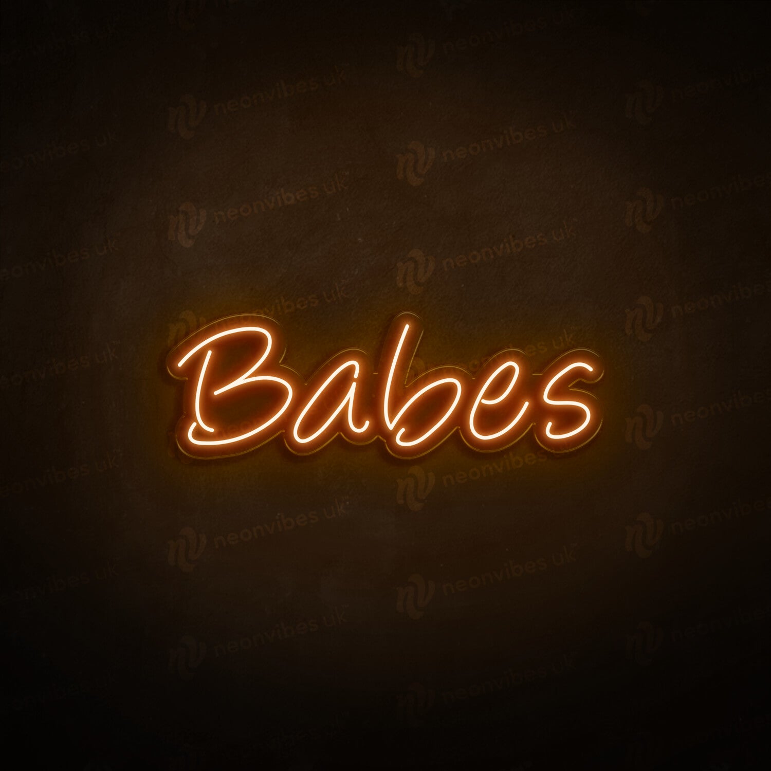 Babes neon sign