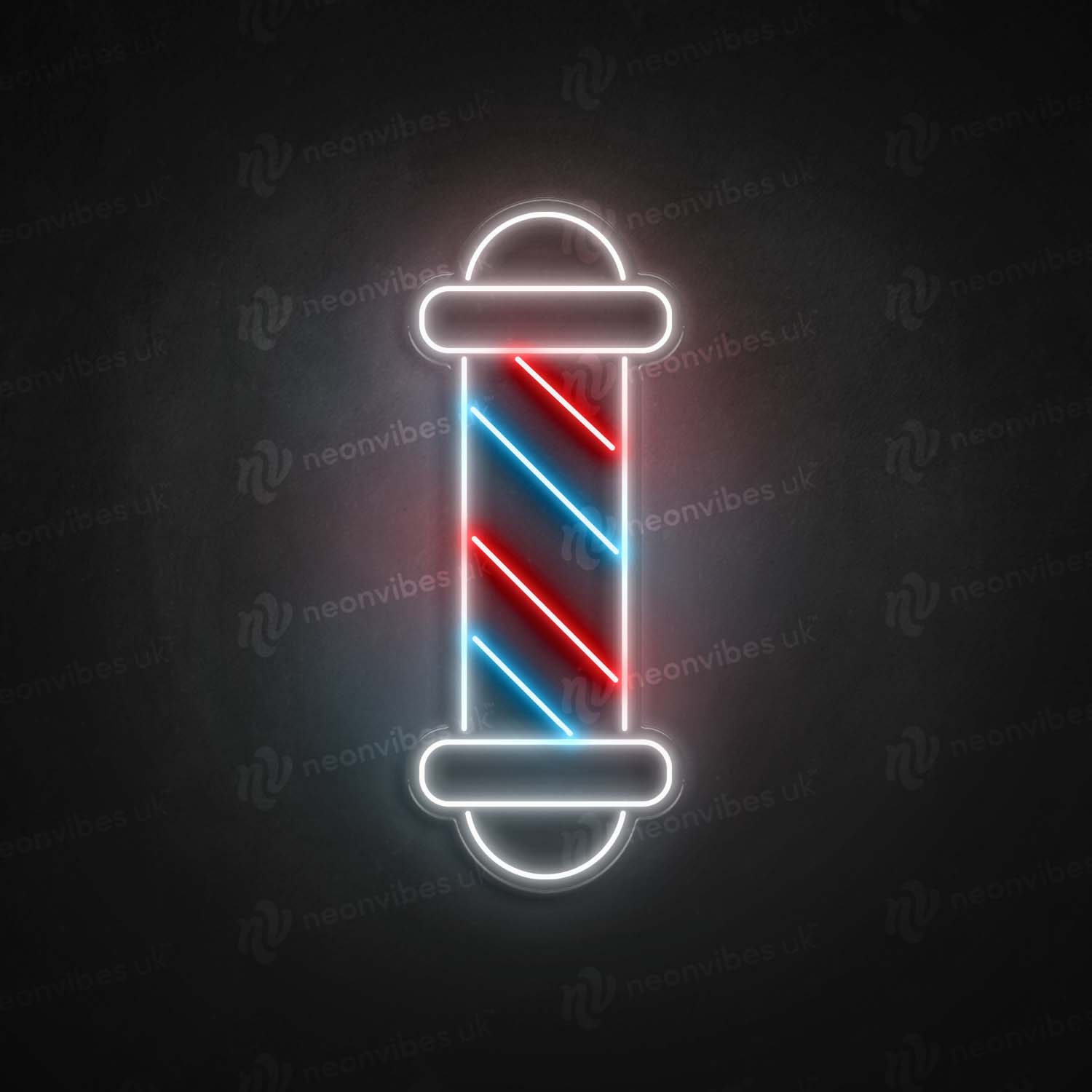 Barber Pole neon sign Neon Vibes neon signs