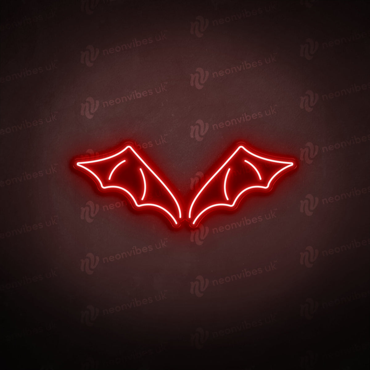 Batwings neon sign
