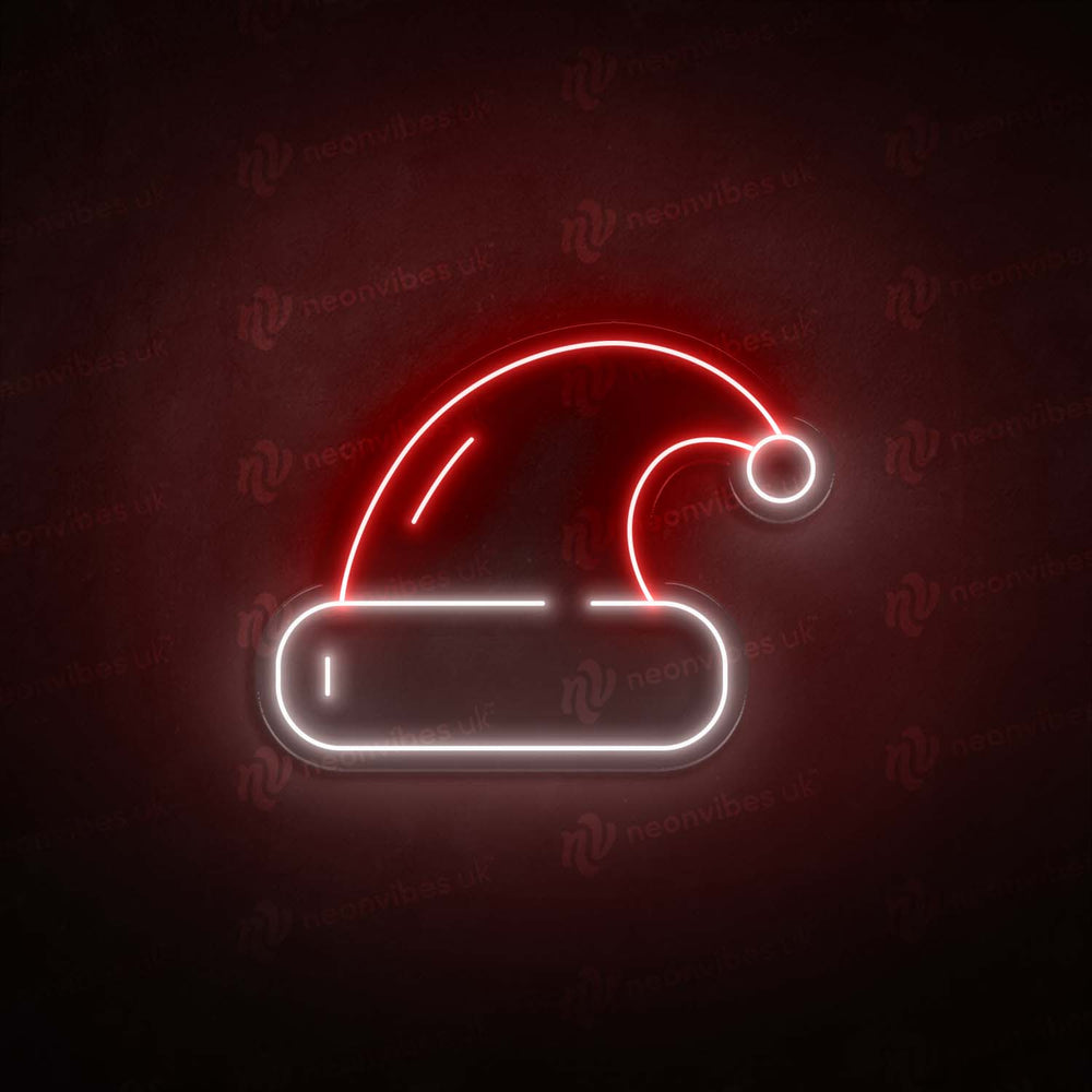 Christmas Hat neon sign
