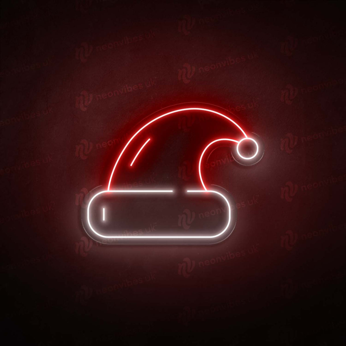 Christmas Hat neon sign