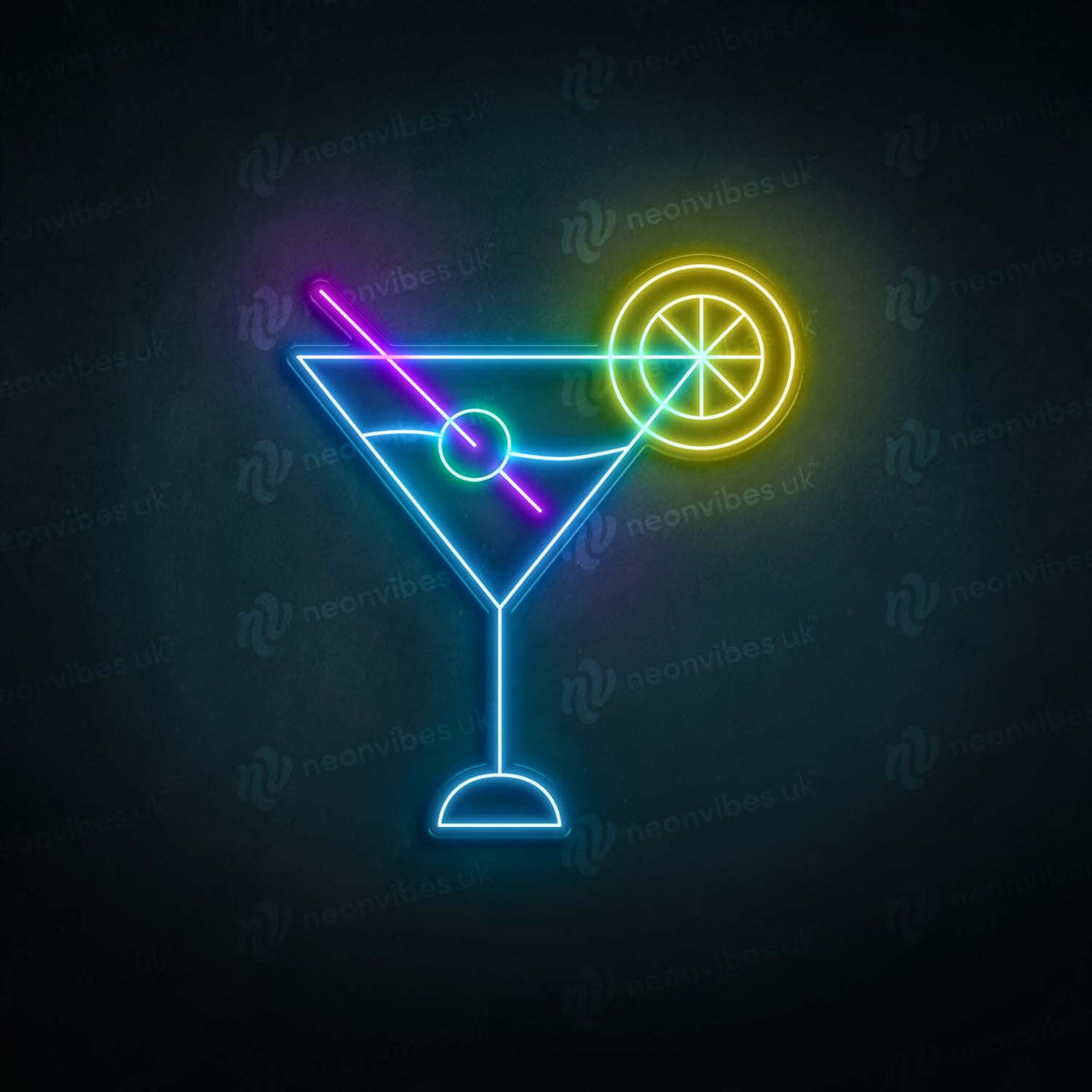 Cocktails neon sign