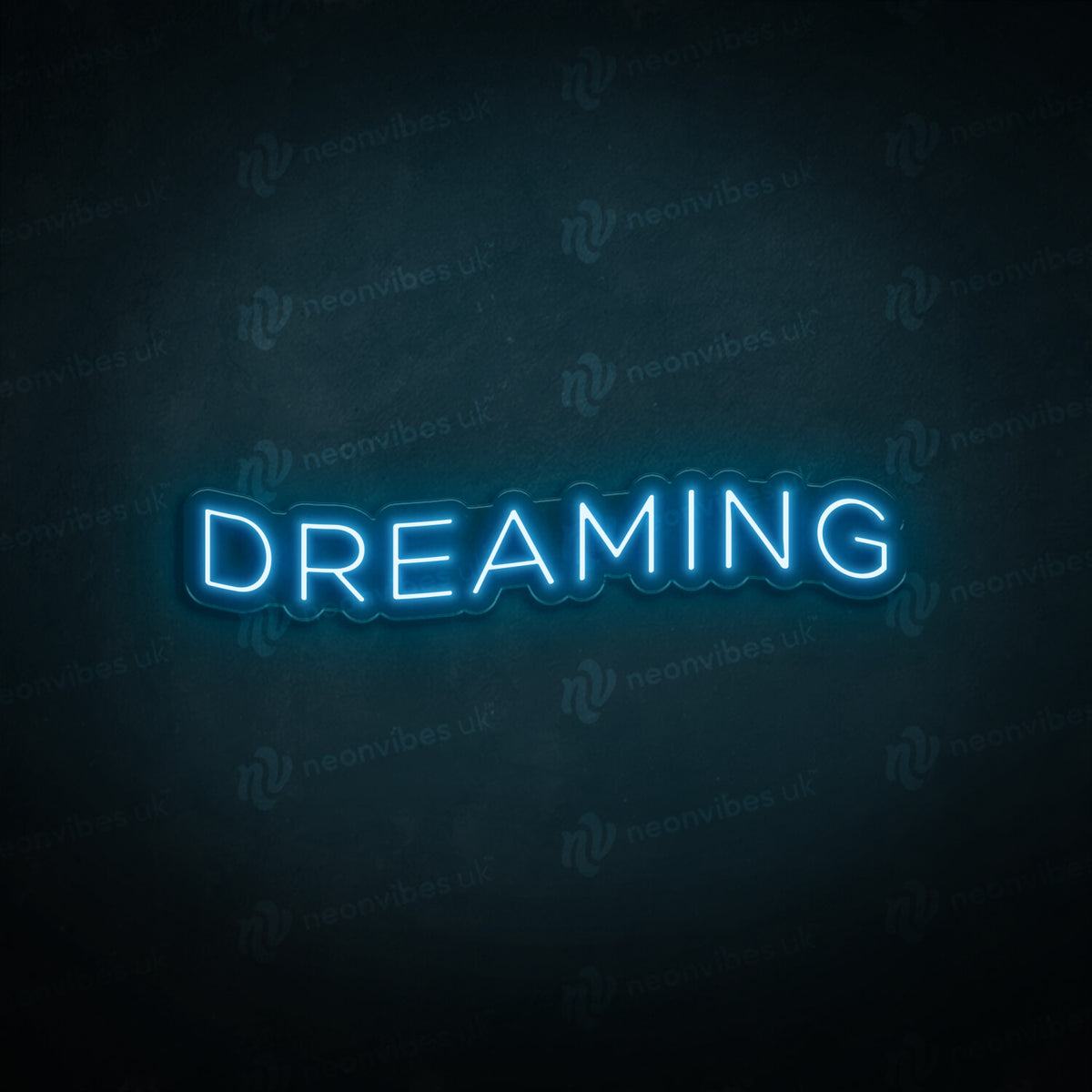 Dreaming neon sign