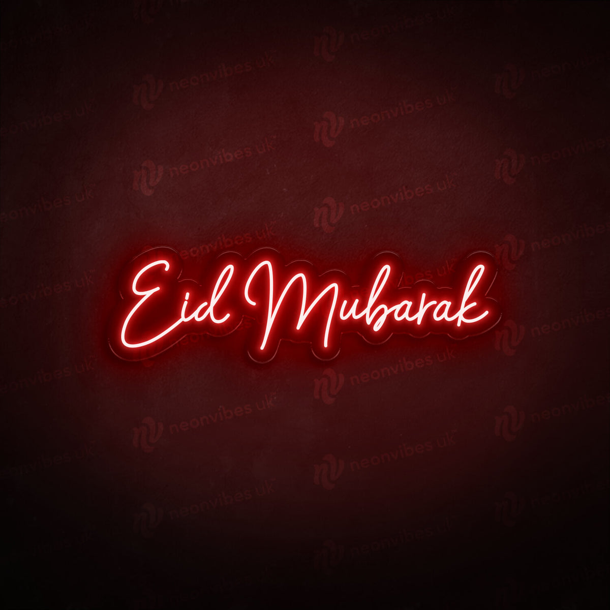 Eid Mubarak neon sign