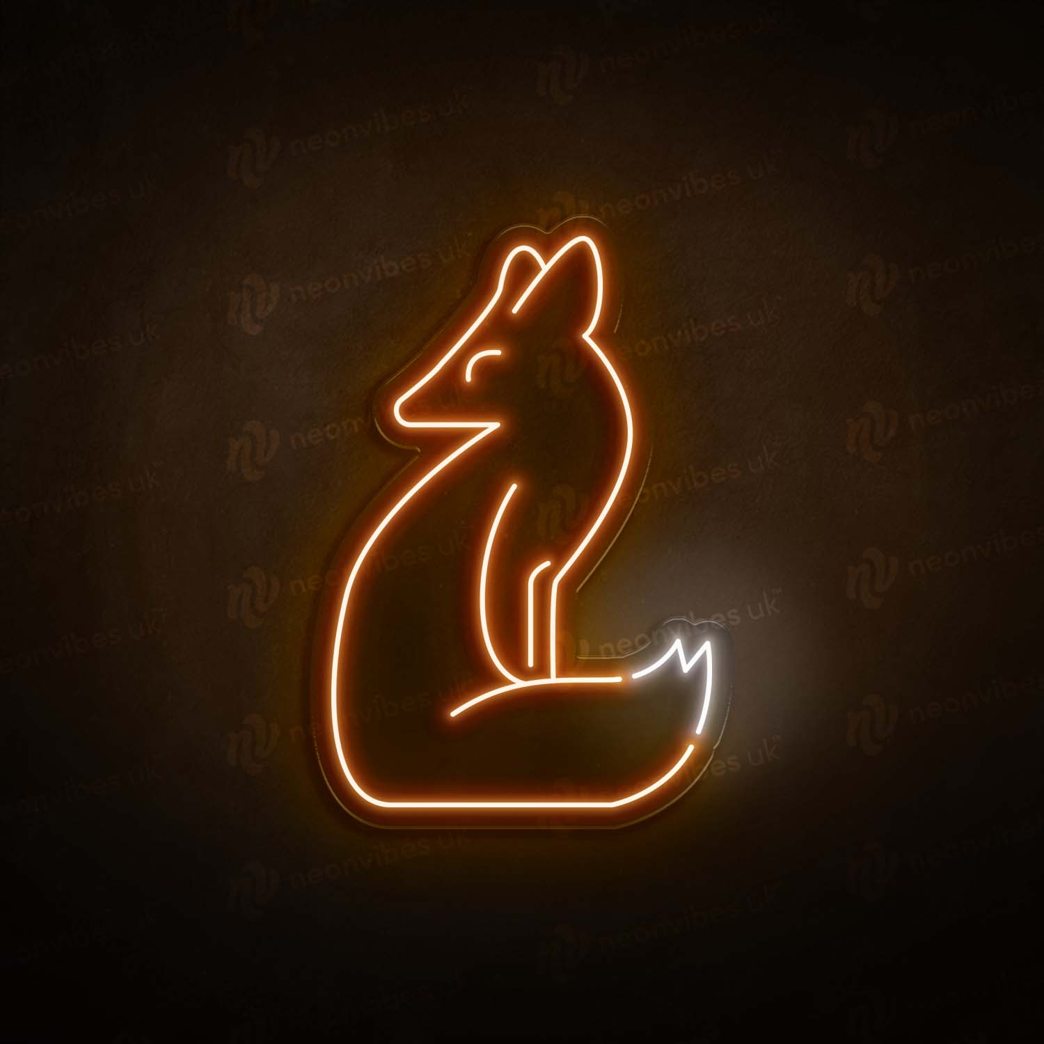 Fox neon sign - Neon Vibes® neon signs