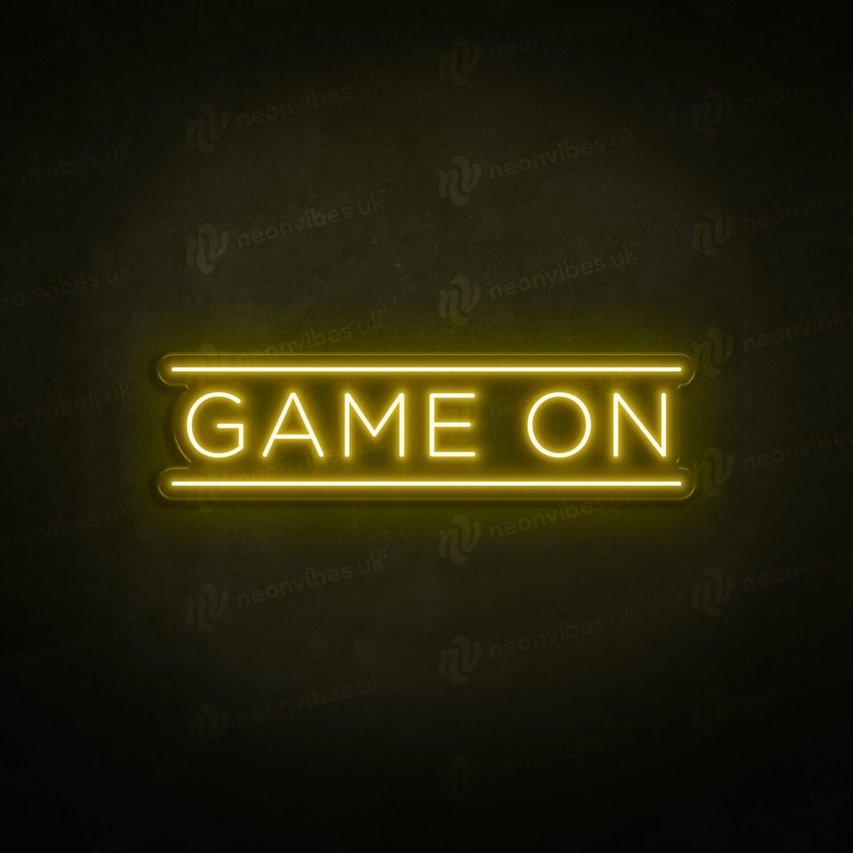 Game On neon sign