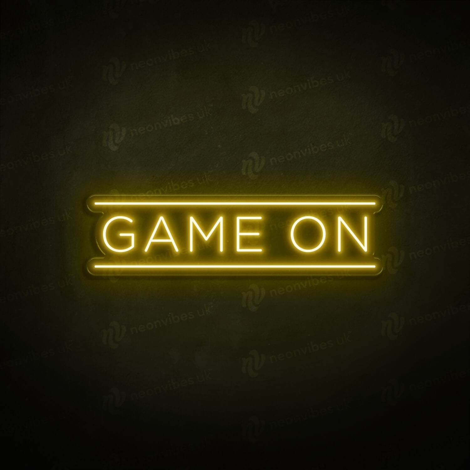 Game On neon sign