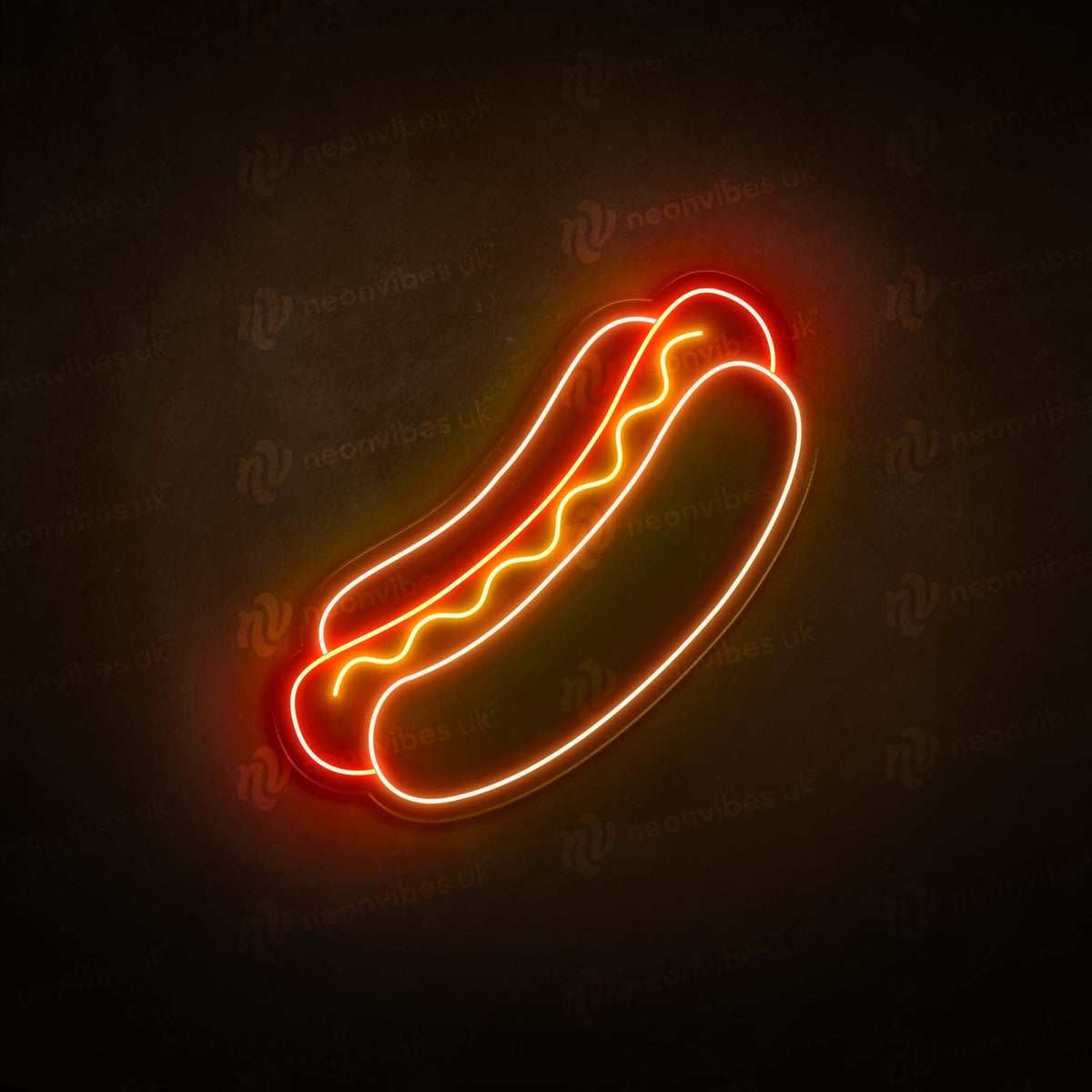 Hot Dog neon sign