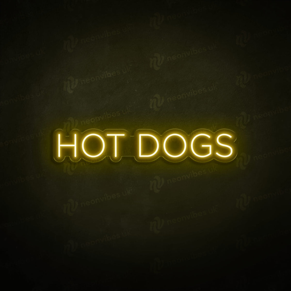Hot Dogs neon sign