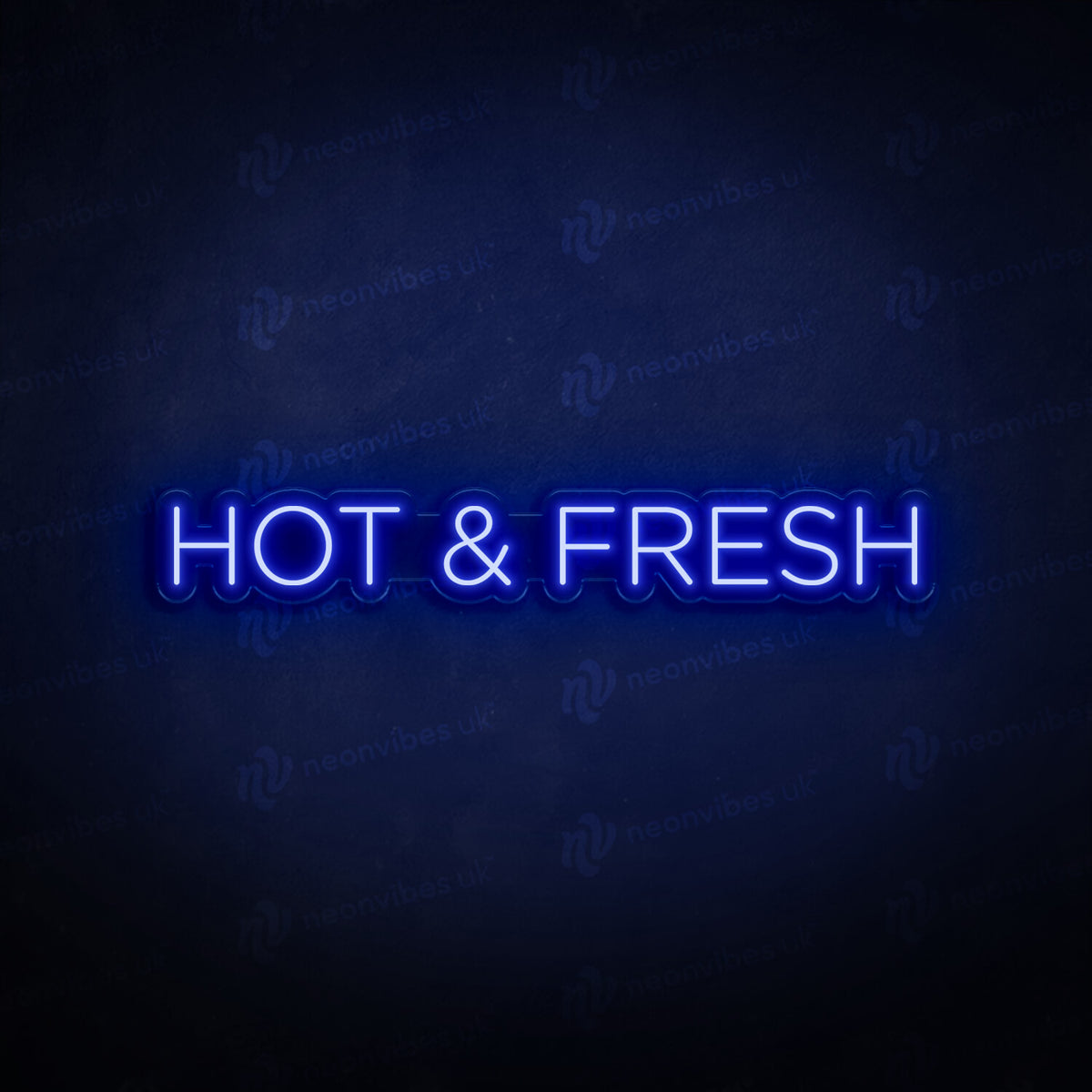 Hot &amp; Fresh neon sign
