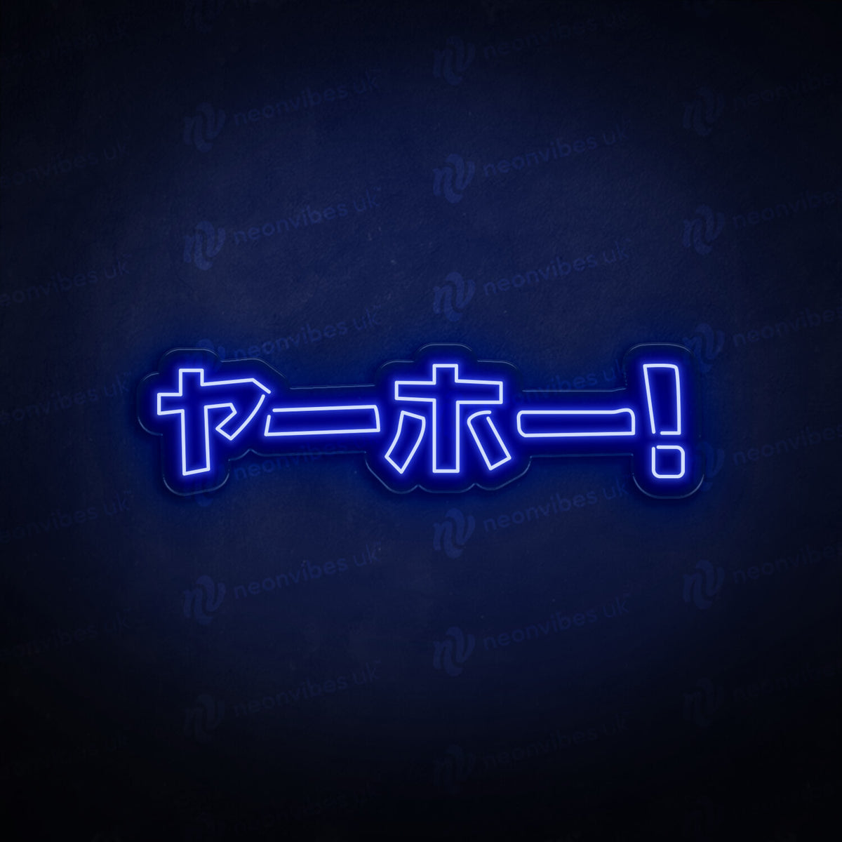 Japanese Yaho neon sign