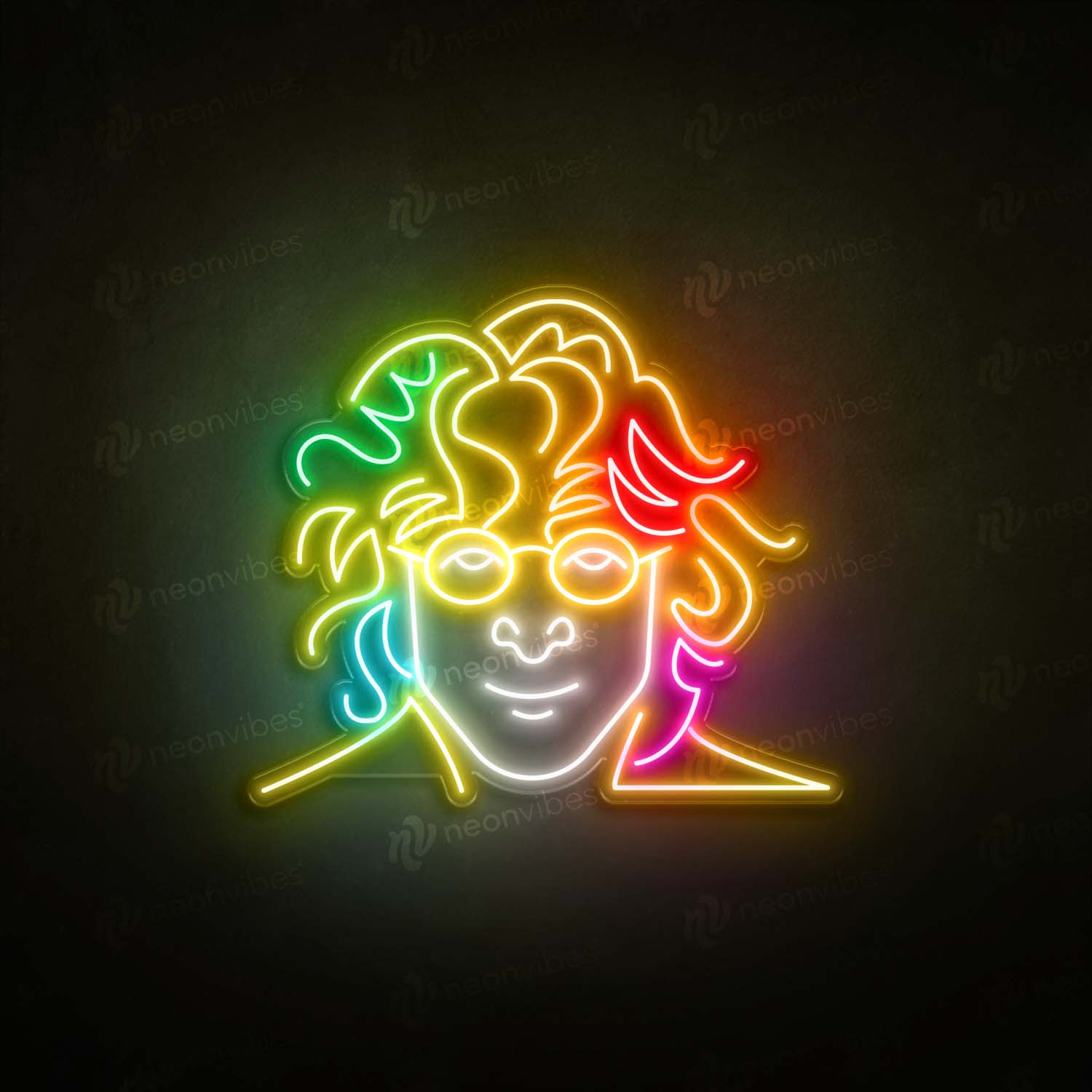 John Lennon neon sign