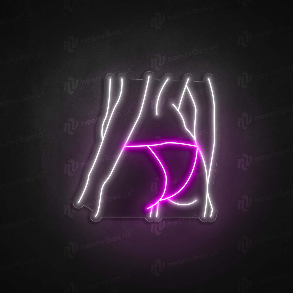 Lady Back neon sign