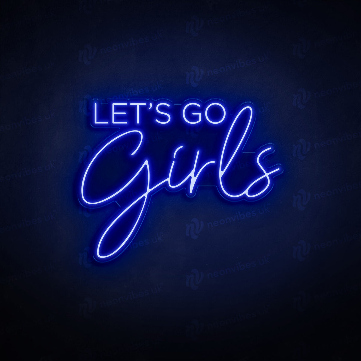 Let&#39;s Go Girl neon sign