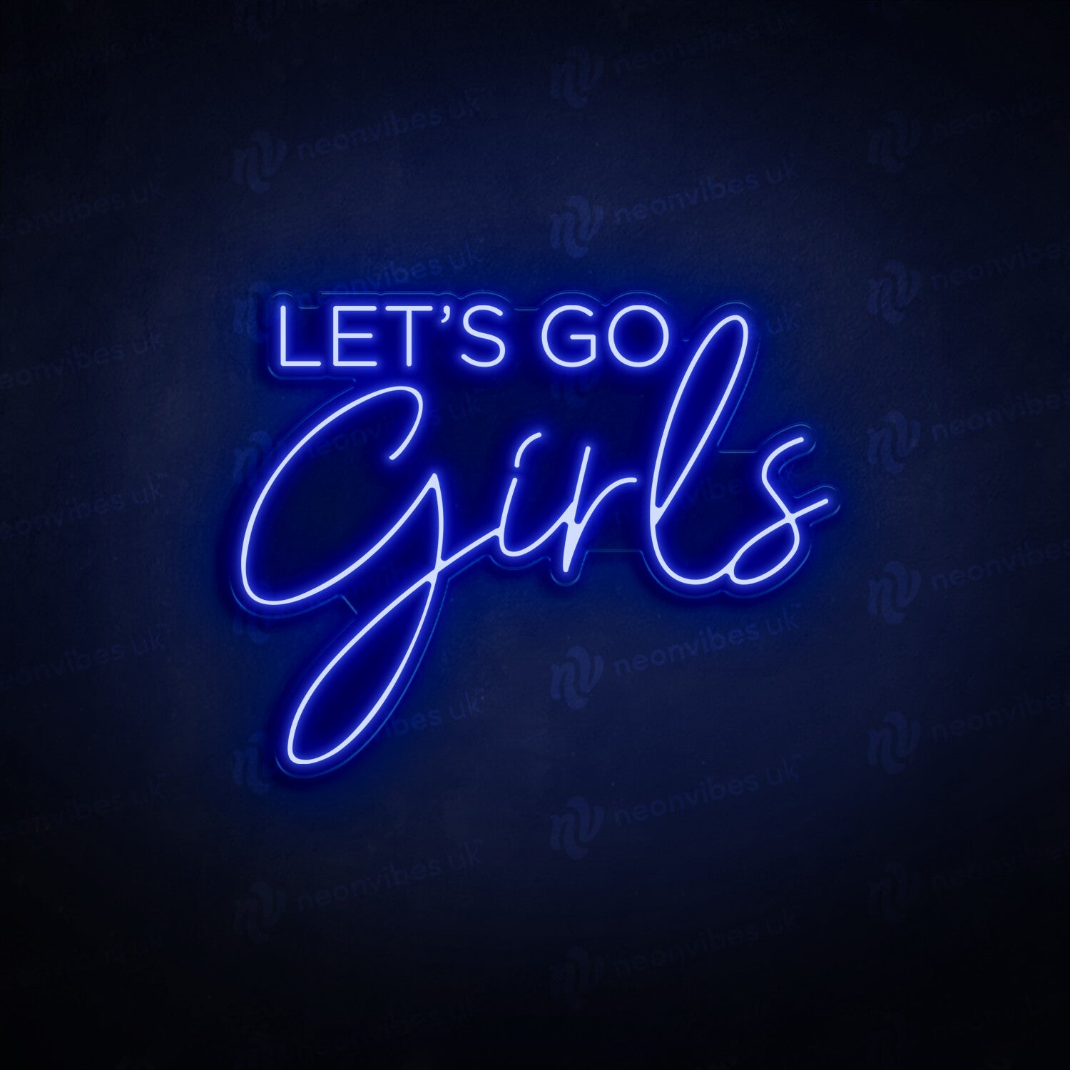Let's Go Girl neon sign