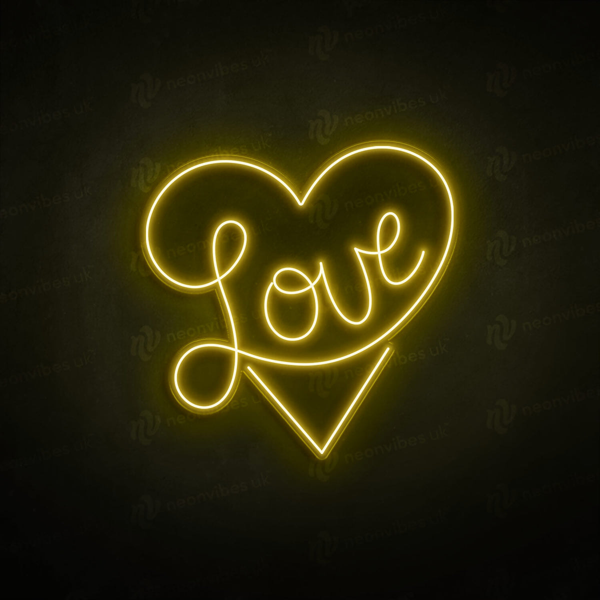 Love Heart neon sign